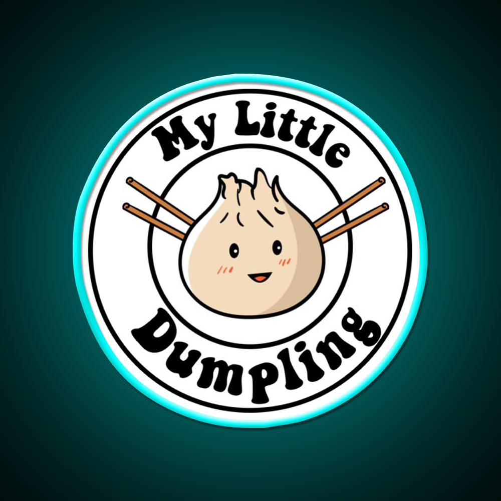 Little Dumpling Led Neon Sign Chinese Food Rgb Color