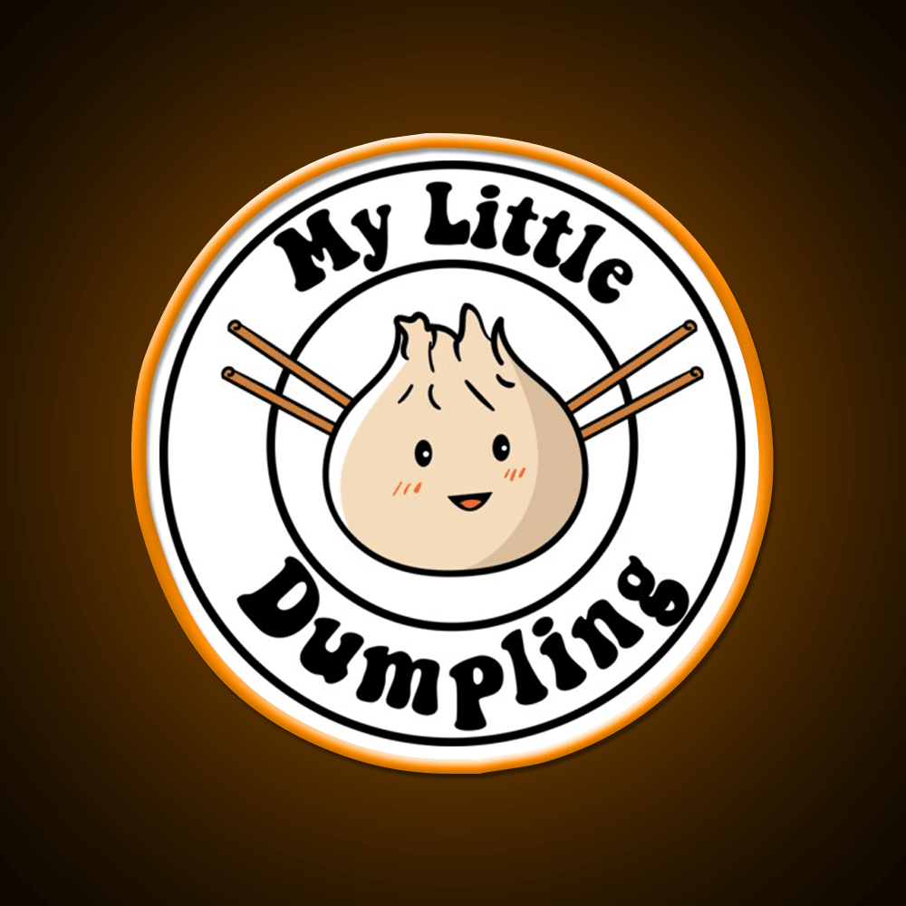 Little Dumpling Led Neon Sign Chinese Food Rgb Color - Shineneon