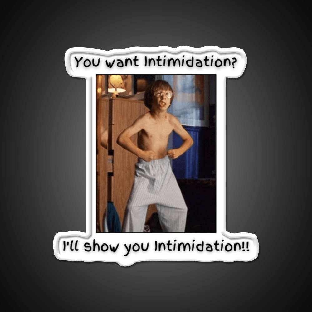 Little Giants Intimidation Welcome Led Neon Sign Open Sign Rgb Color - Shineneon