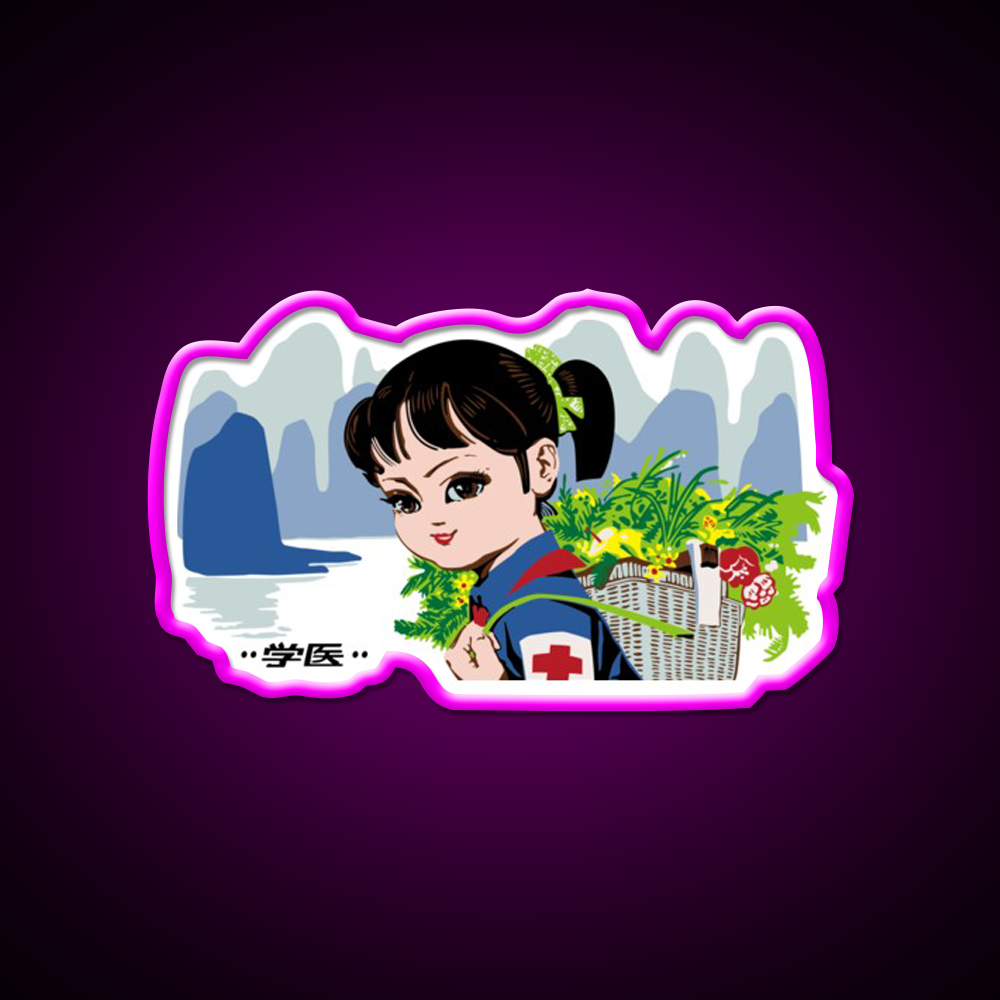 Little Helper Led Neon Sign Chinese Food Rgb Color