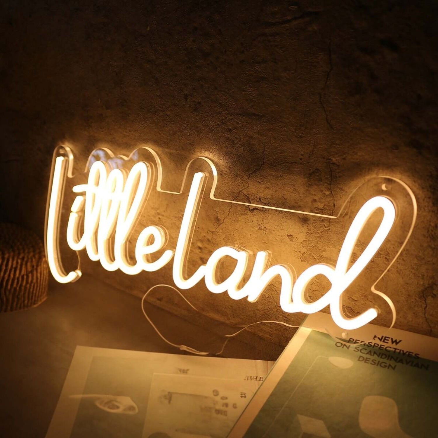 Little Land Yellow Led Neon Sign - Shineneon