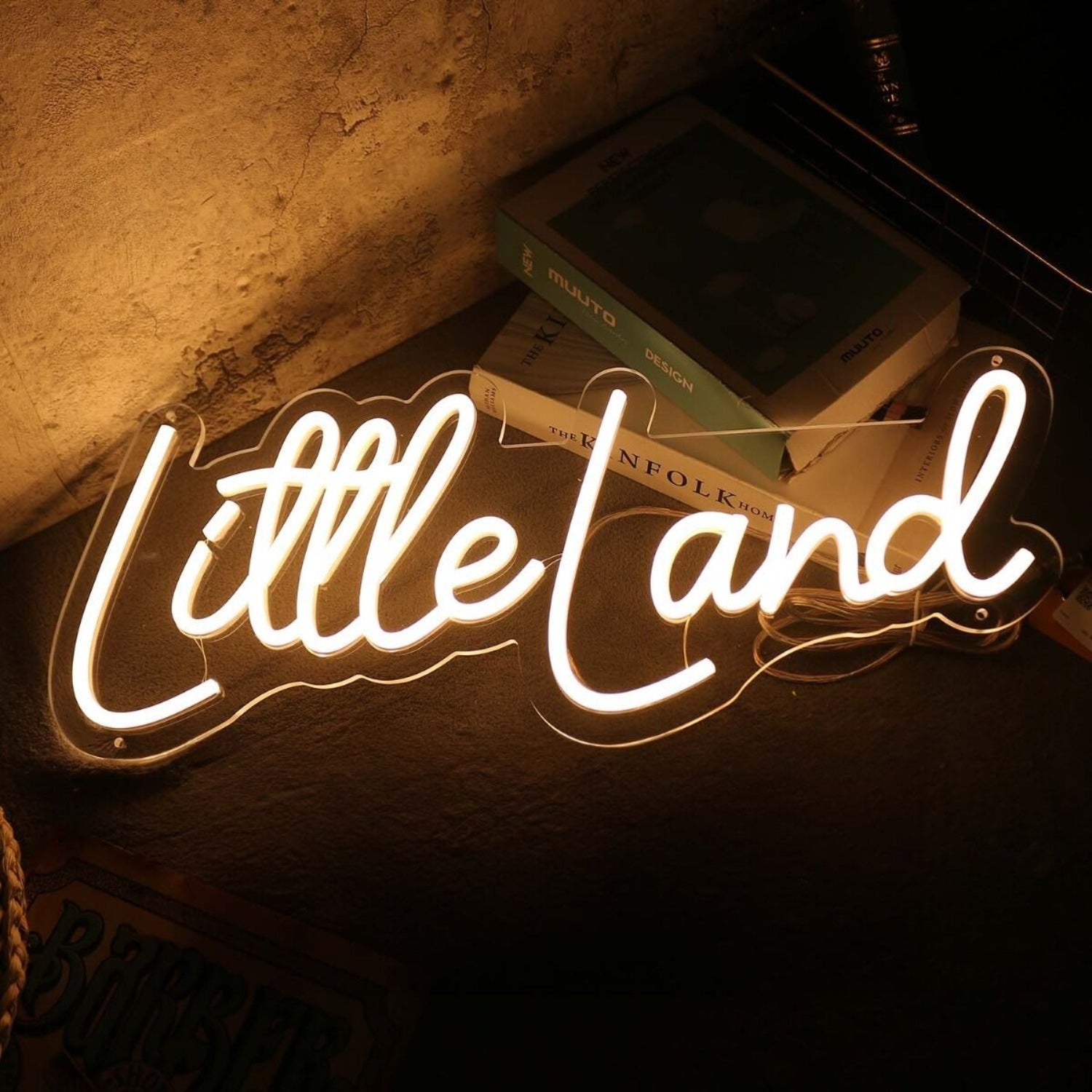 Little Land Yellow Led Neon Sign - Shineneon