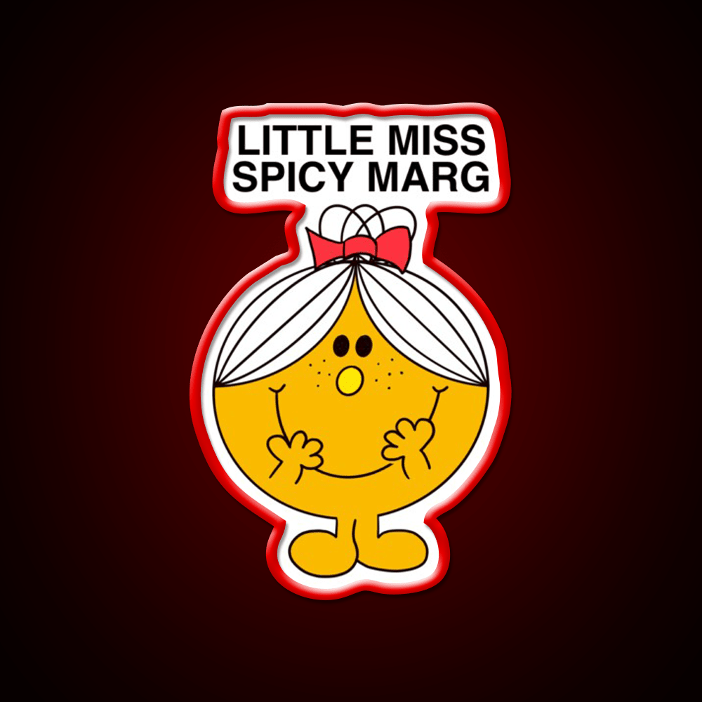 Little Miss Spicy Marg Party Drink Tequila Led Neon Sign Rgb Color - Shineneon