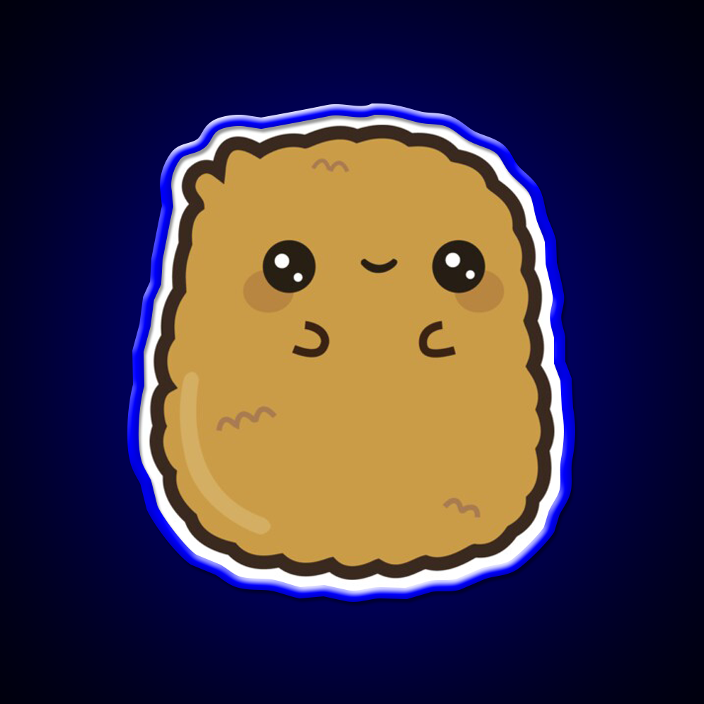 Little Nugget Fast Food Led Neon Sign For Burger Place Rgb Color