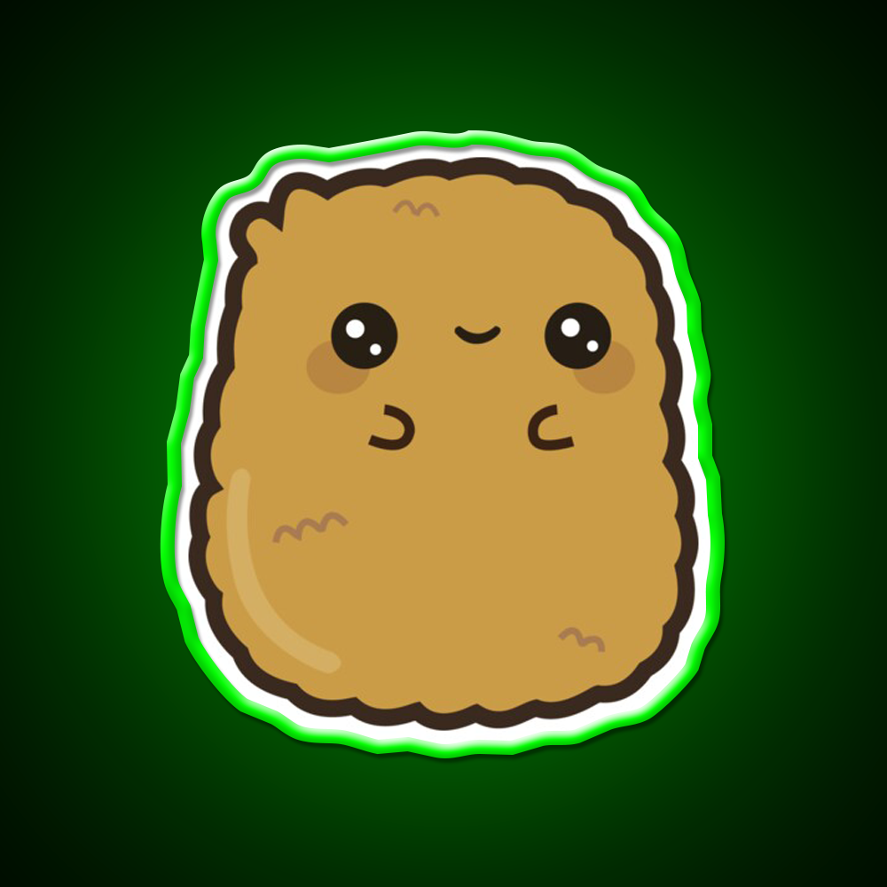 Little Nugget Fast Food Led Neon Sign For Burger Place Rgb Color