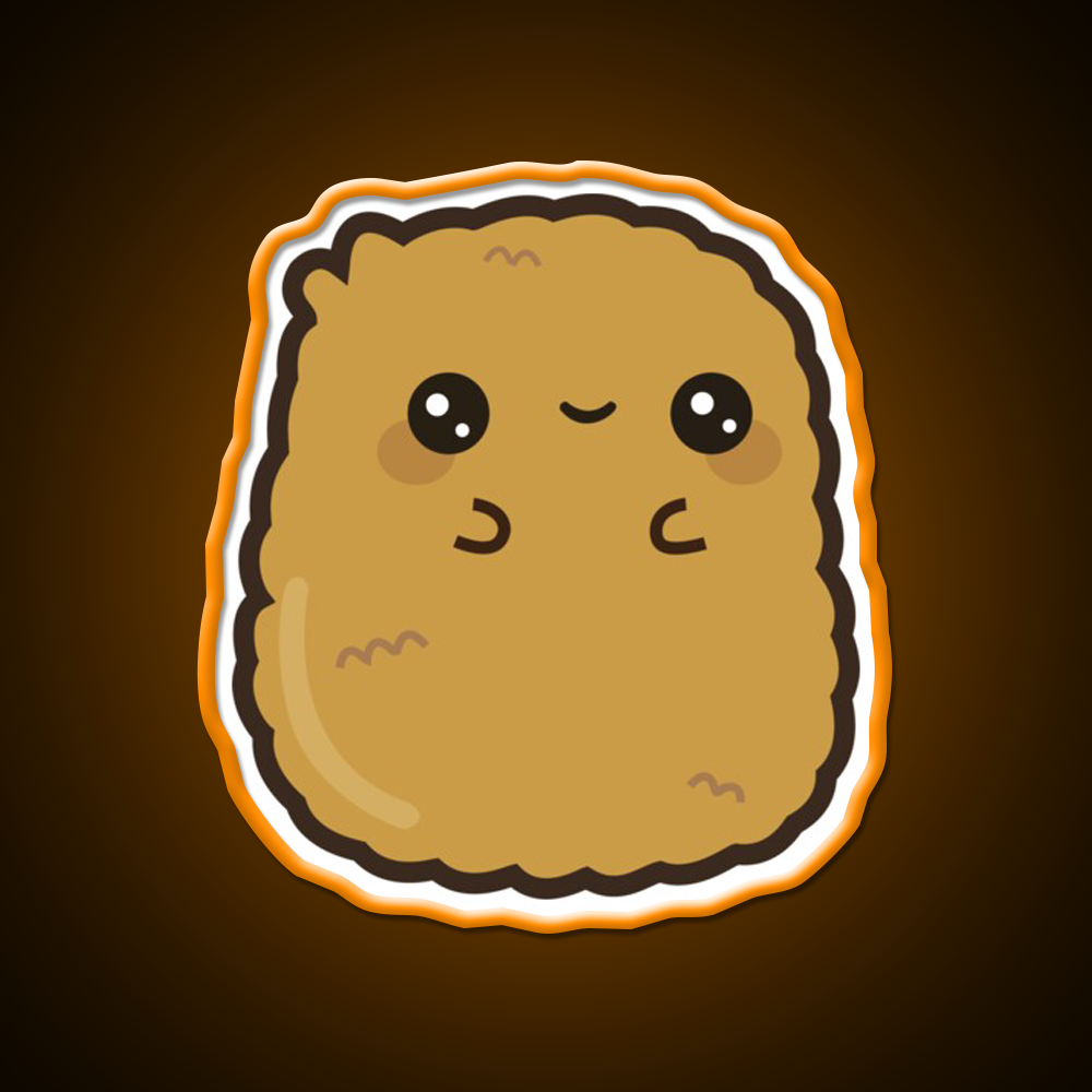 Little Nugget Fast Food Led Neon Sign For Burger Place Rgb Color