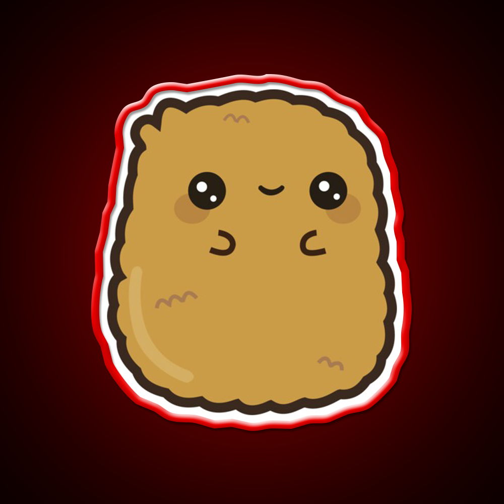 Little Nugget Fast Food Led Neon Sign For Burger Place Rgb Color