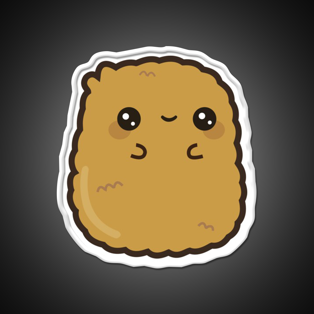 Little Nugget Fast Food Led Neon Sign For Burger Place Rgb Color