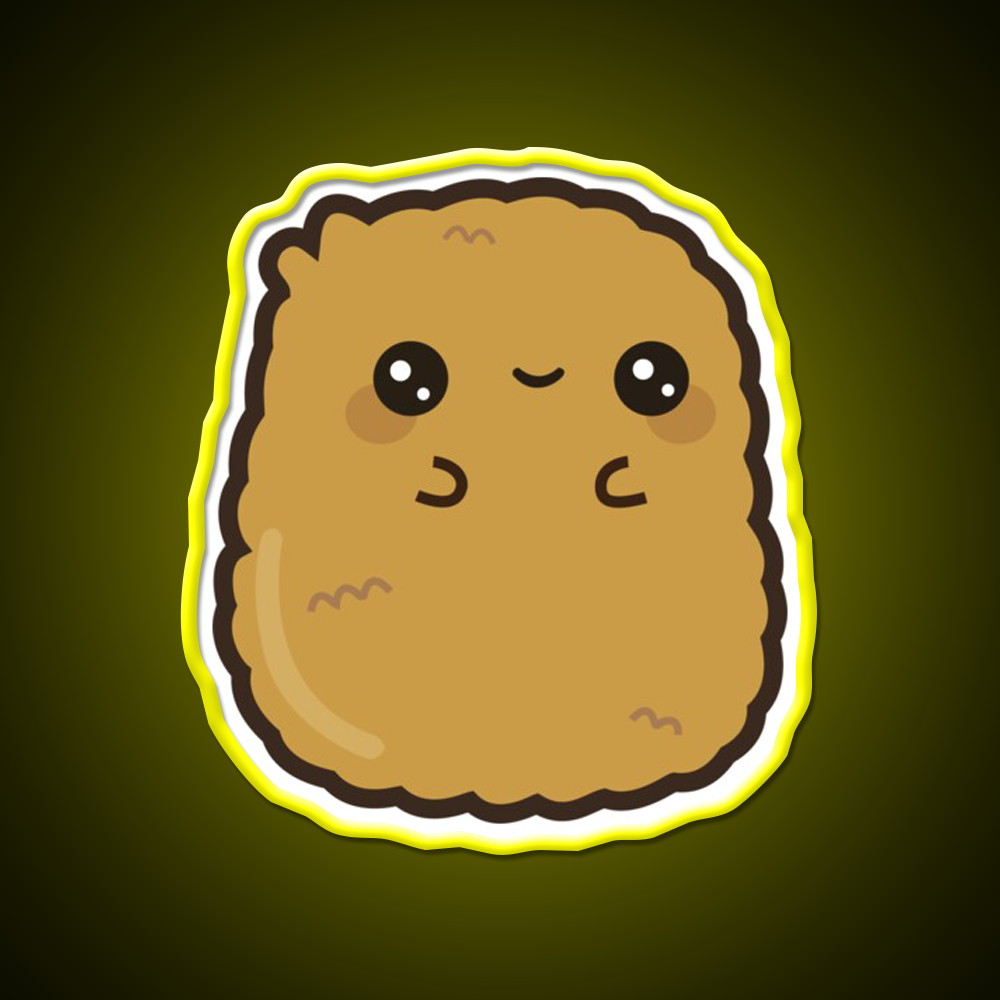 Little Nugget Fast Food Led Neon Sign For Burger Place Rgb Color