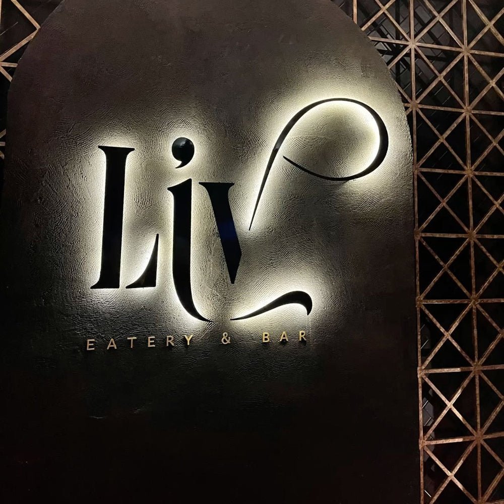 Liv 3D Backlit Channel Letters Led Light Sign - Shineneon