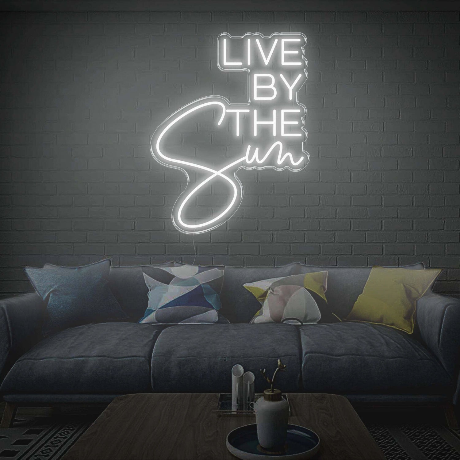 Live By The Sun Led Neon Sign | Shineneon