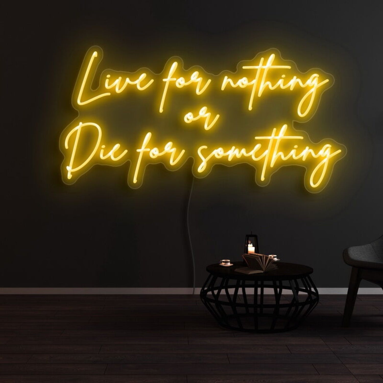 Live Fnothing Die Fsomething Led Neon Sign - Shineneon