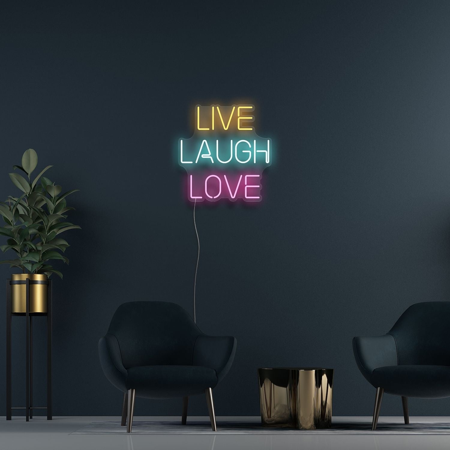 Live Laugh Love Neon Light Sign | Shineneon