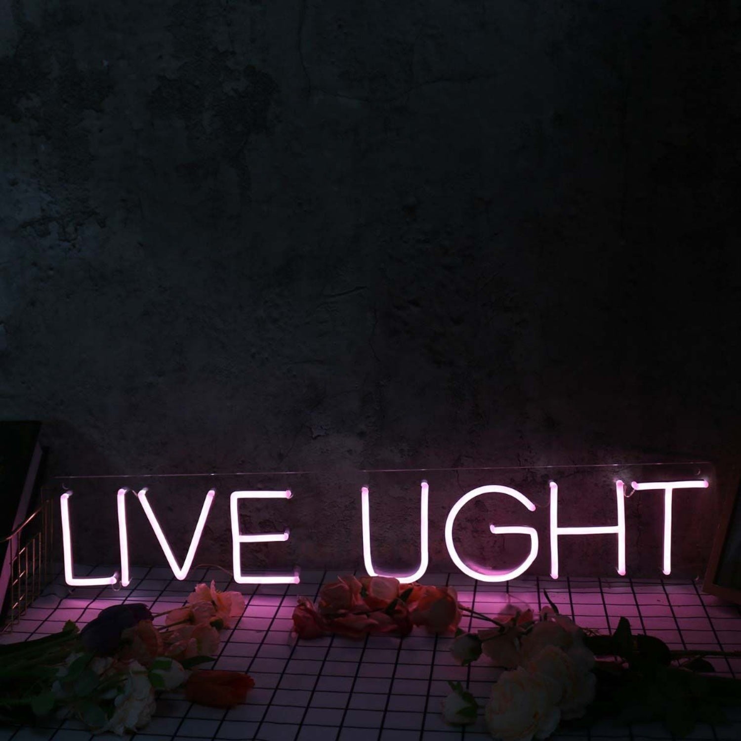 Live Light Purple Led Neon Sign - Shineneon