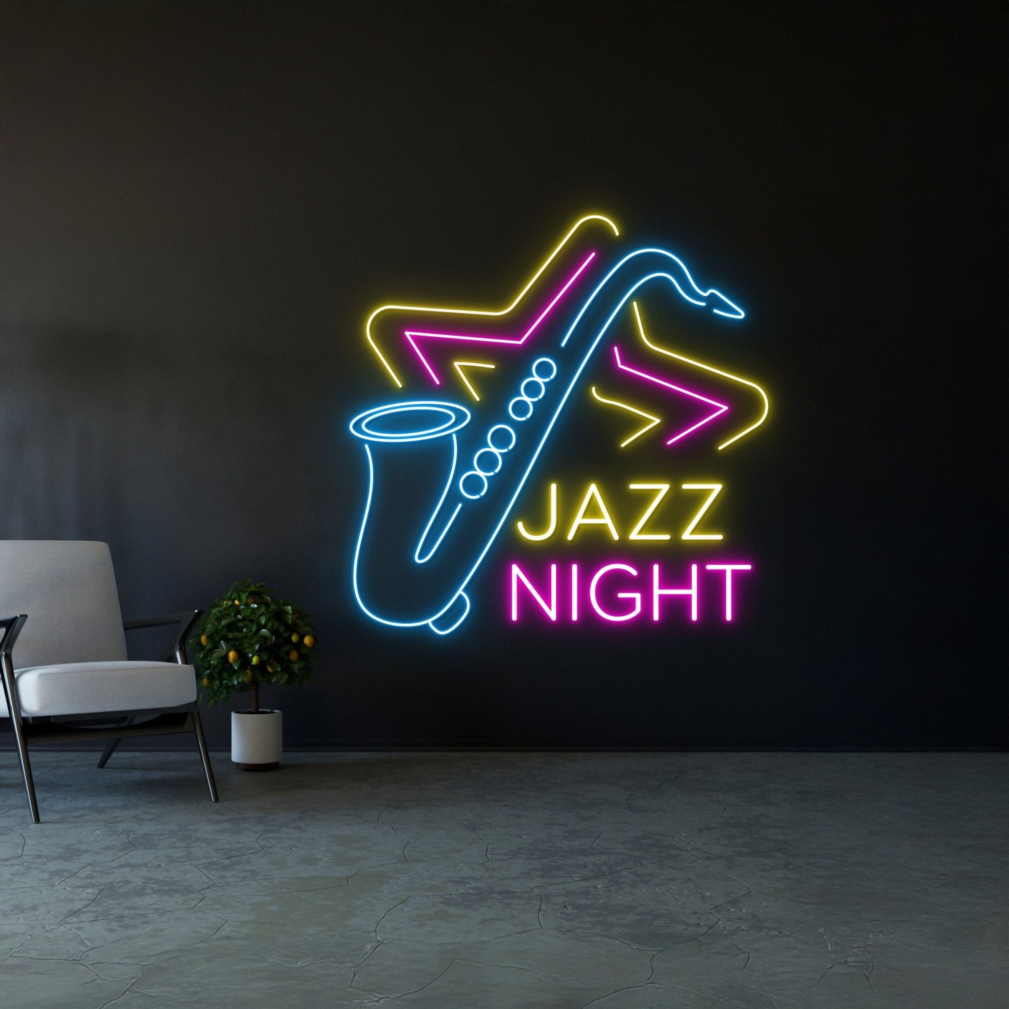 Live Music Led Lights Restaurant Neon Light - Shineneon