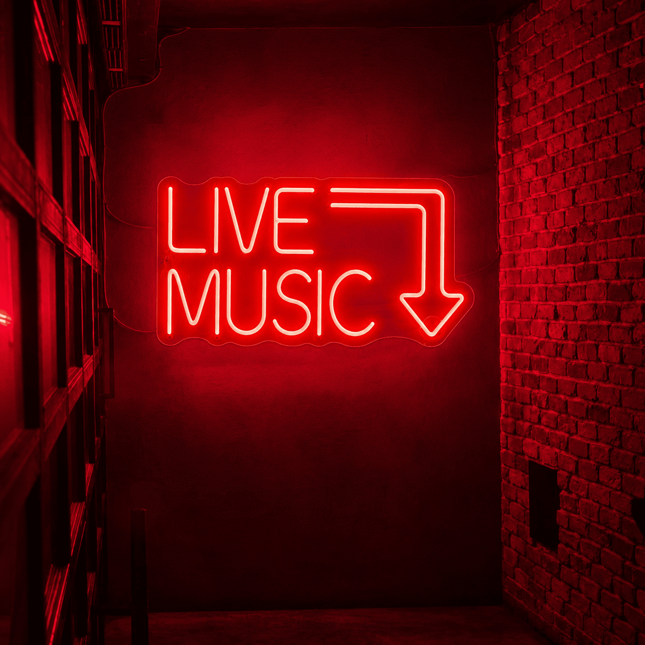 Live Music Room Decor LED Neon Sign - Shineneon