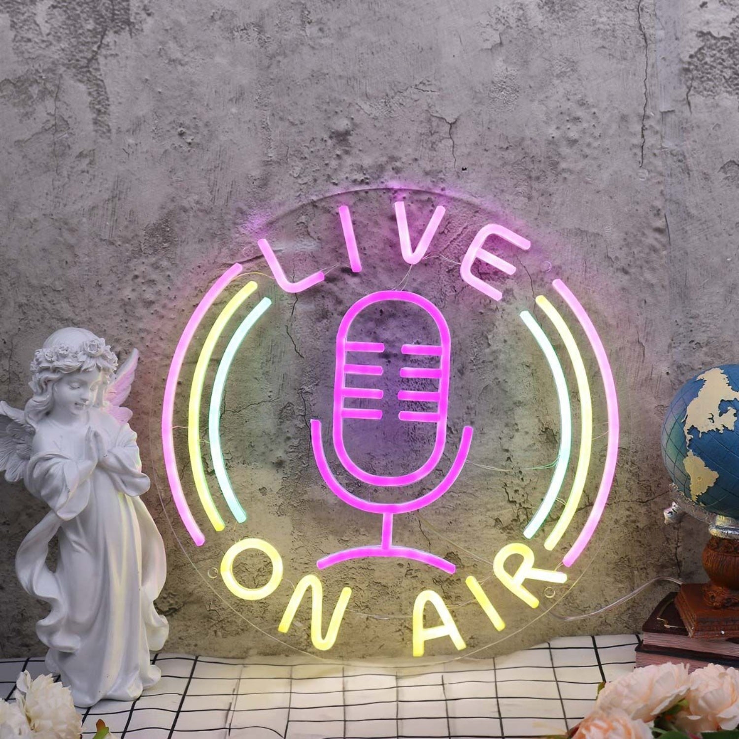 Live On Air Custom Led Neon Sign | Shineneon