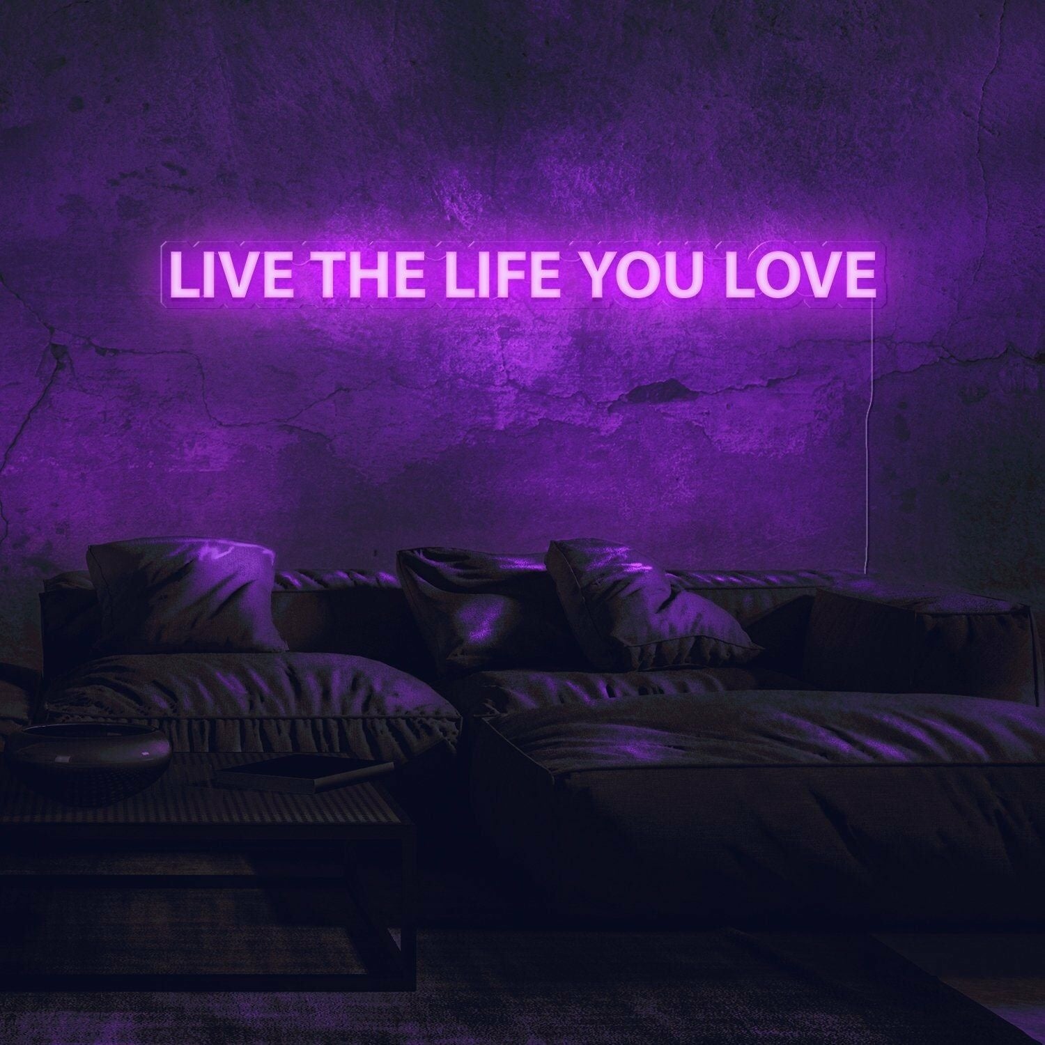 Live The Life You Love Neon Sign | Shineneon