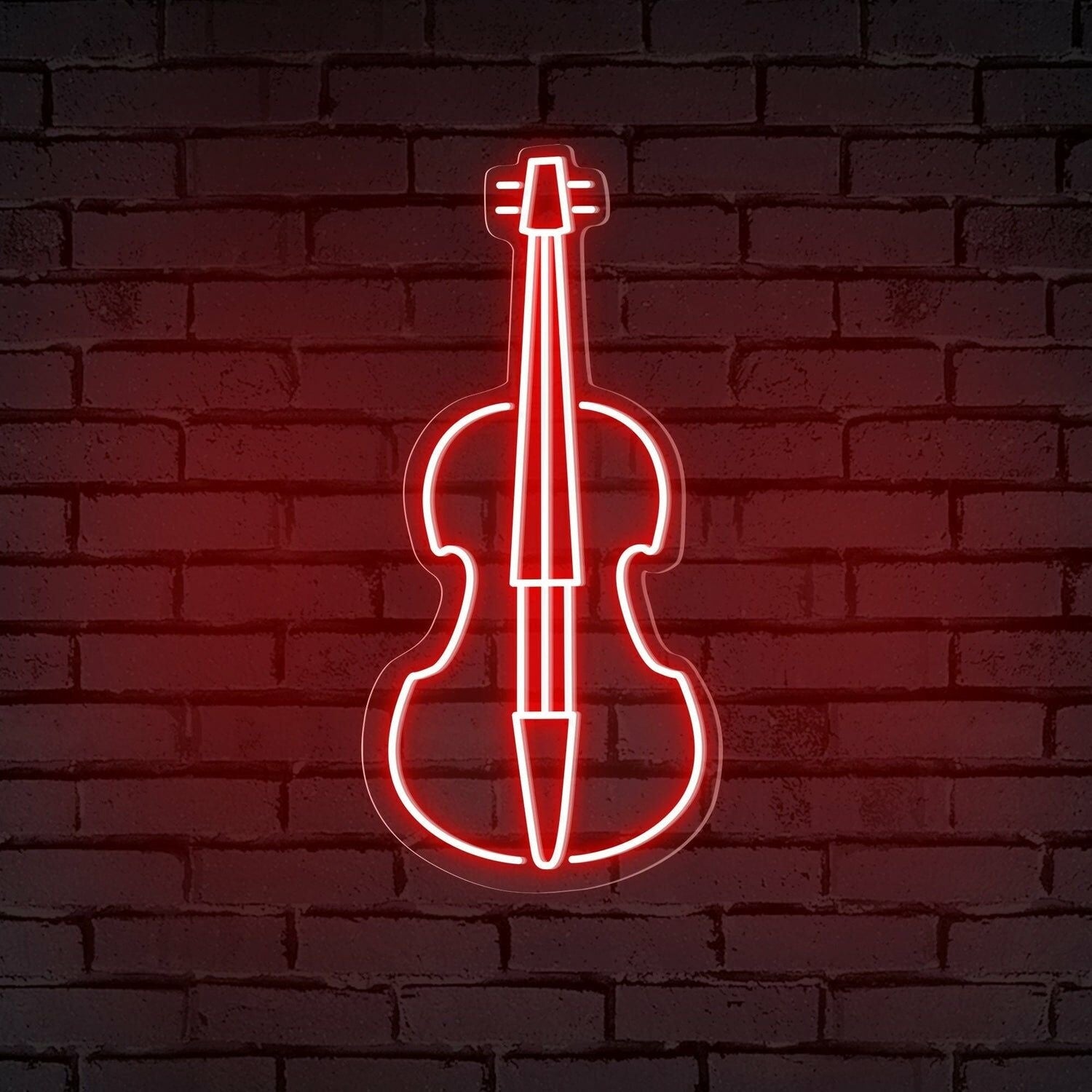 Living Space Music Studio Or Next Event With The Cello Music Neon Sign | Shineneon