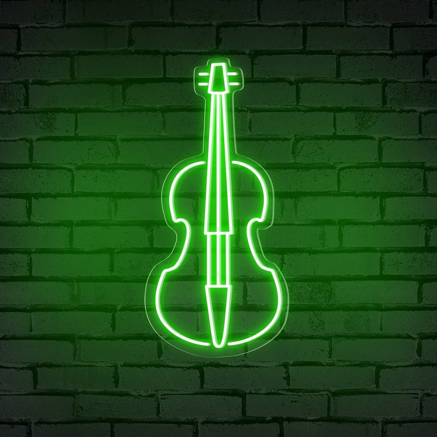 Living Space Music Studio Or Next Event With The Cello Music Neon Sign | Shineneon