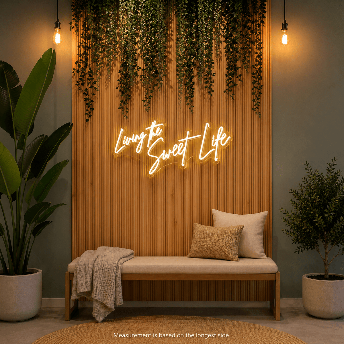 Living The Sweet Life LED Neon Sign - Shineneon