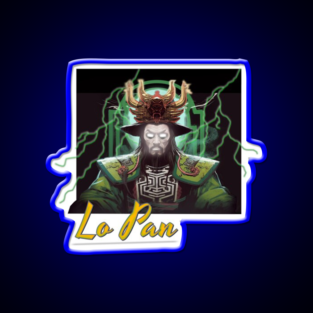 Lo Pan Asian Cultural Led Neon Sign Rgb Color - LED neon sign view 5