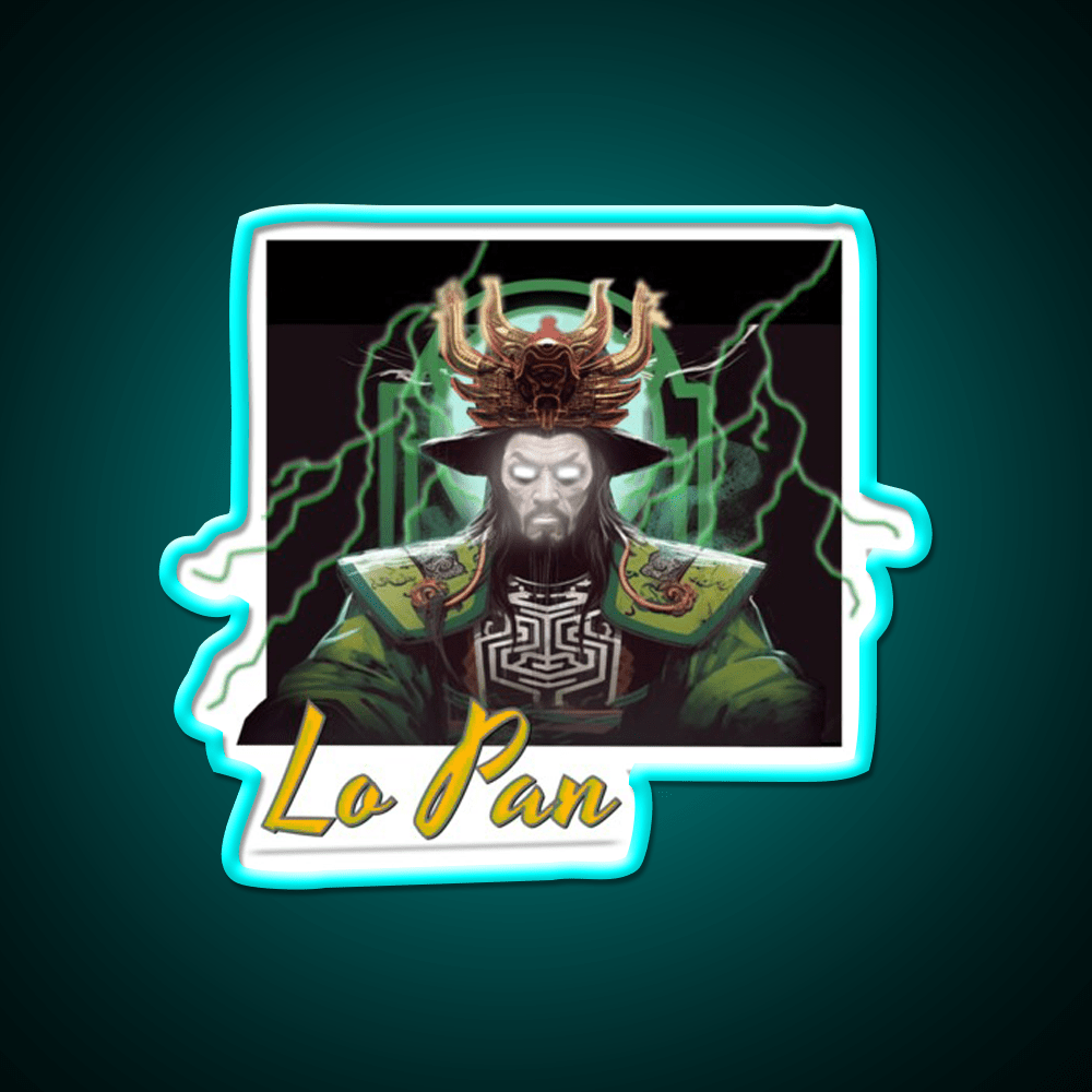 Lo Pan Asian Cultural Led Neon Sign Rgb Color - Shineneon