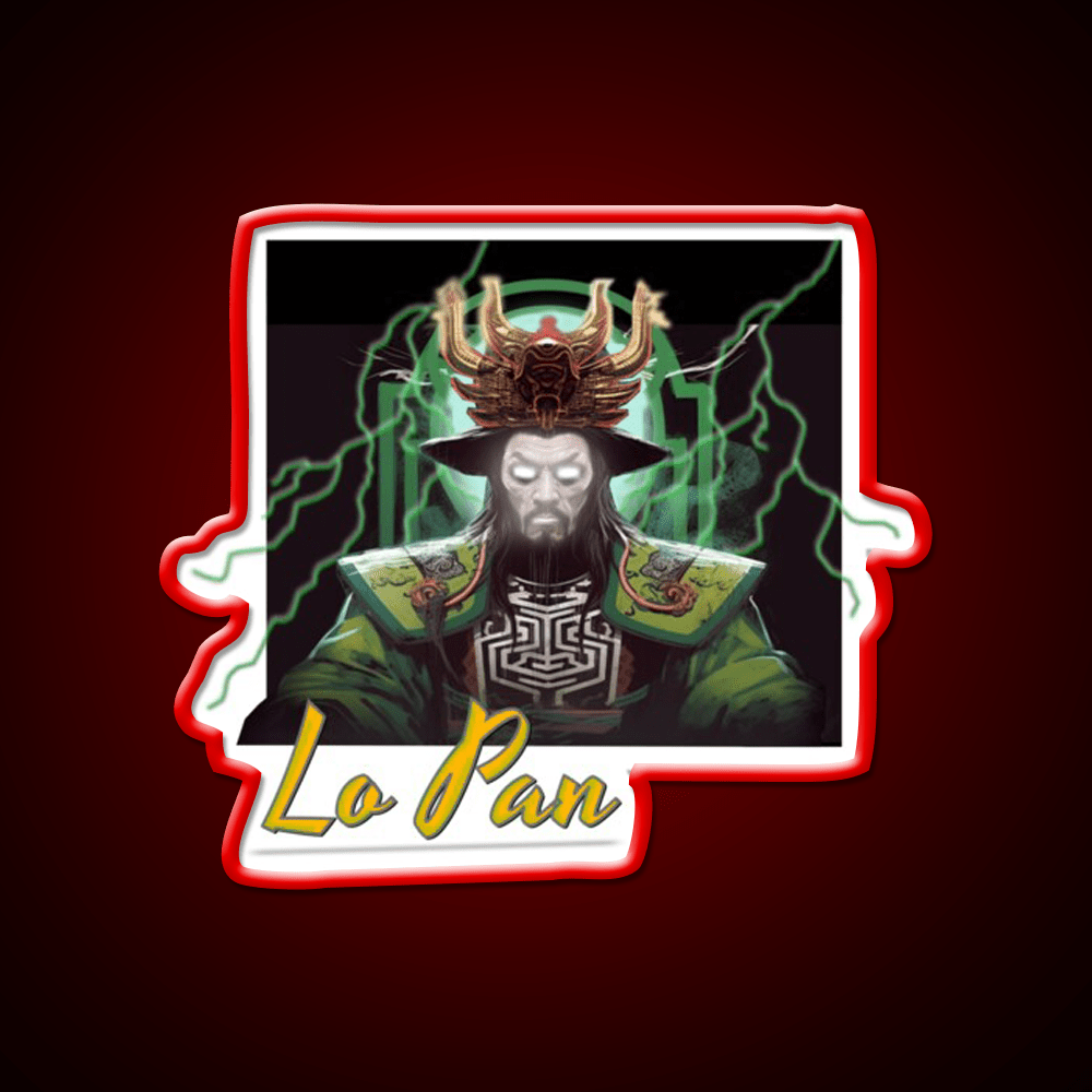 Lo Pan Asian Cultural Led Neon Sign Rgb Color - Shineneon