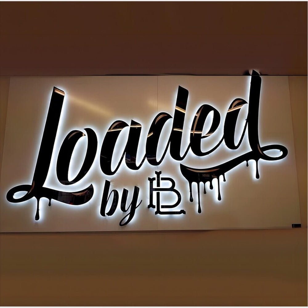 Loaded By Lb 3D Backlit Channel Letters Led Light Sign - Shineneon