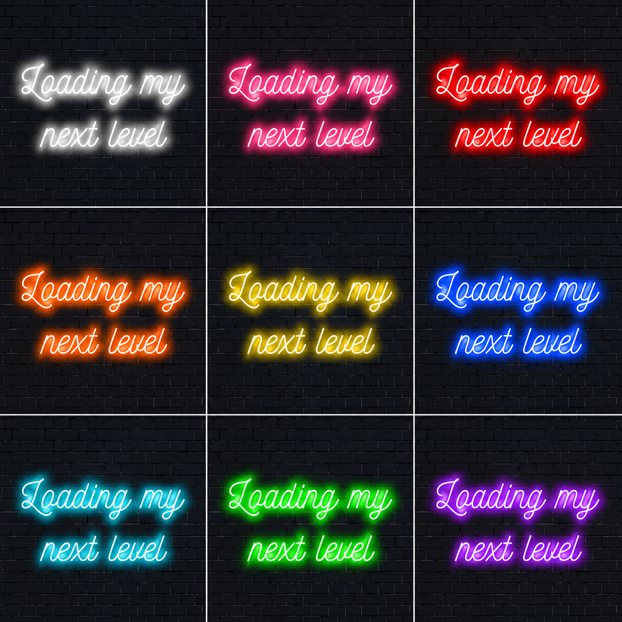 Loading My Wall Decor LED Neon Sign - 05 Color Grid