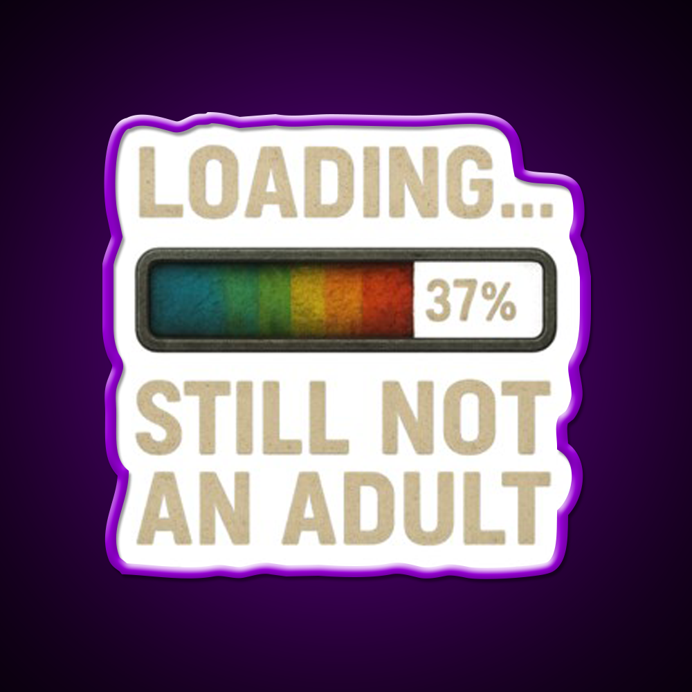 Loading Still Not An Adult Man Cave Bar Led Neon Sign Rgb Color