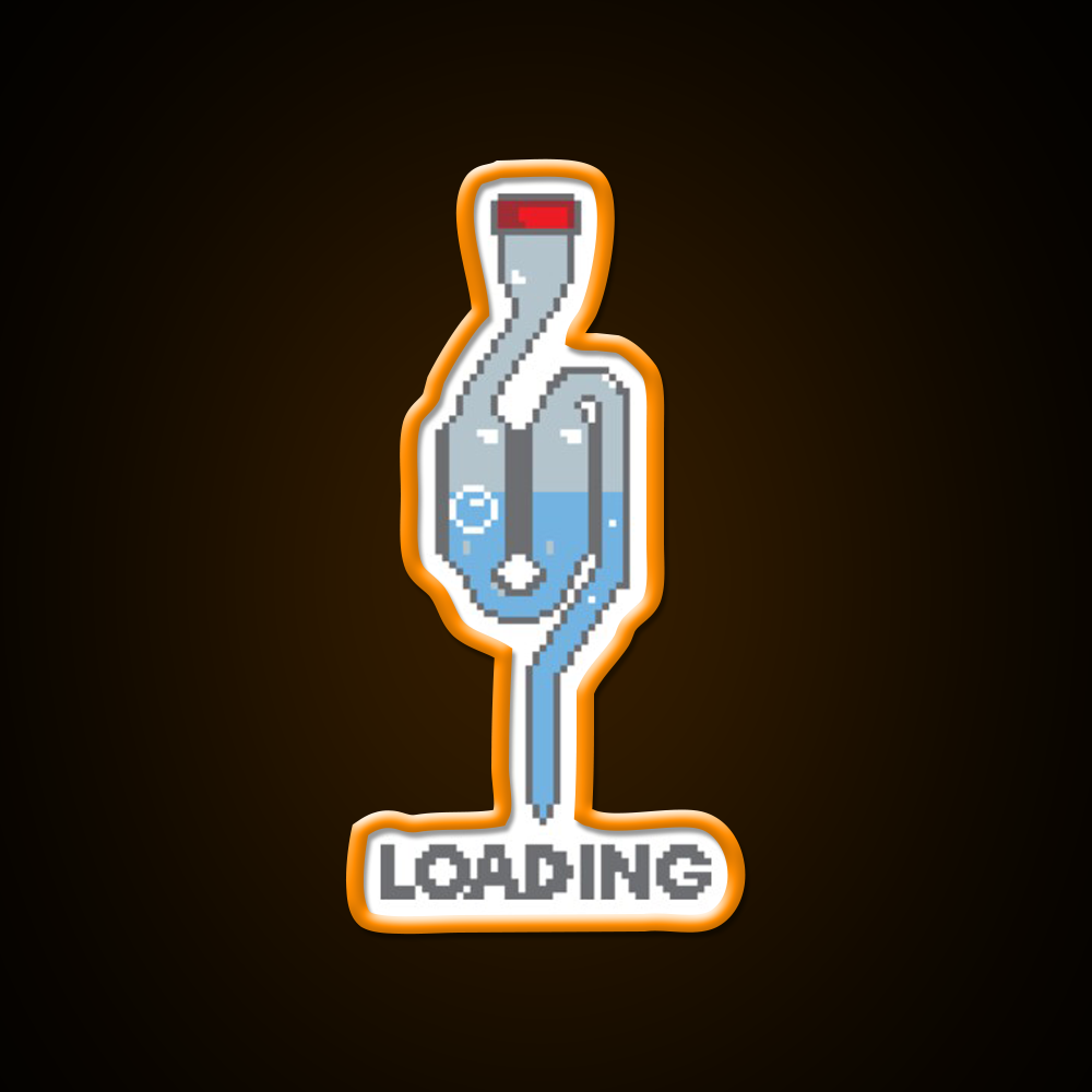 Loading Time May Vary Beer Bar Decor Led Neon Sign Rgb Color - LED neon sign view 6