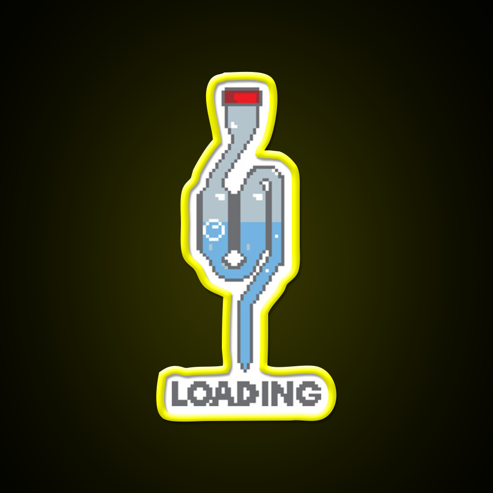 Loading Time May Vary Beer Bar Decor Led Neon Sign Rgb Color - LED neon sign view 7