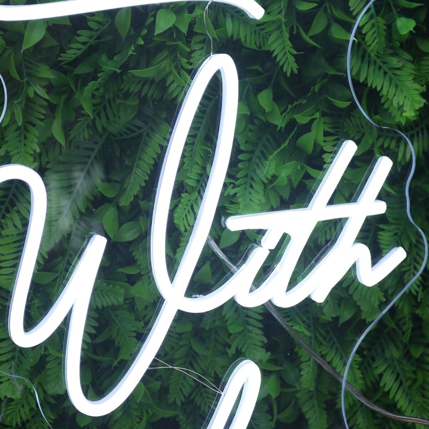 Loans With Luis White Led Neon Sign - Shineneon