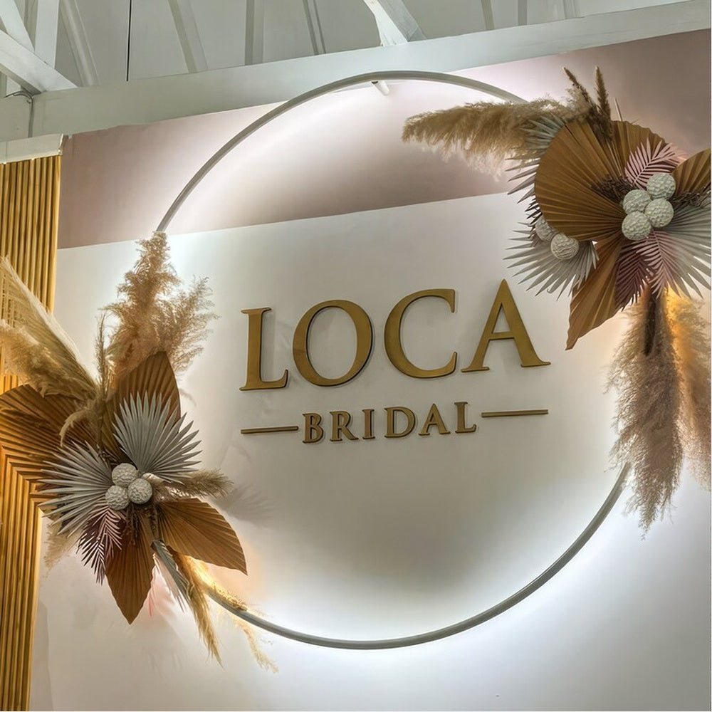Loca Bridal Acrylic Business Logo Sign - Shineneon