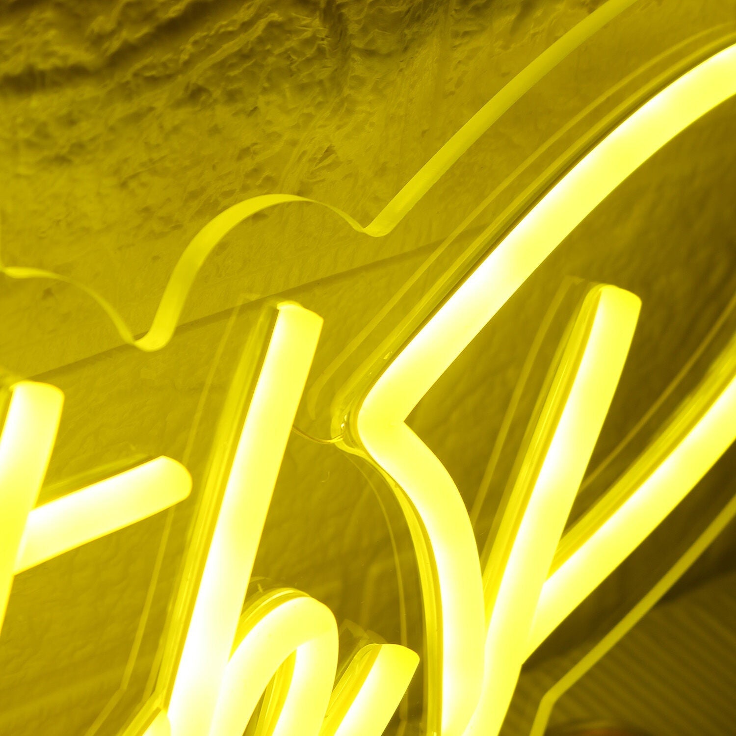 Loced In With P Yellow Led Neon Sign - Shineneon