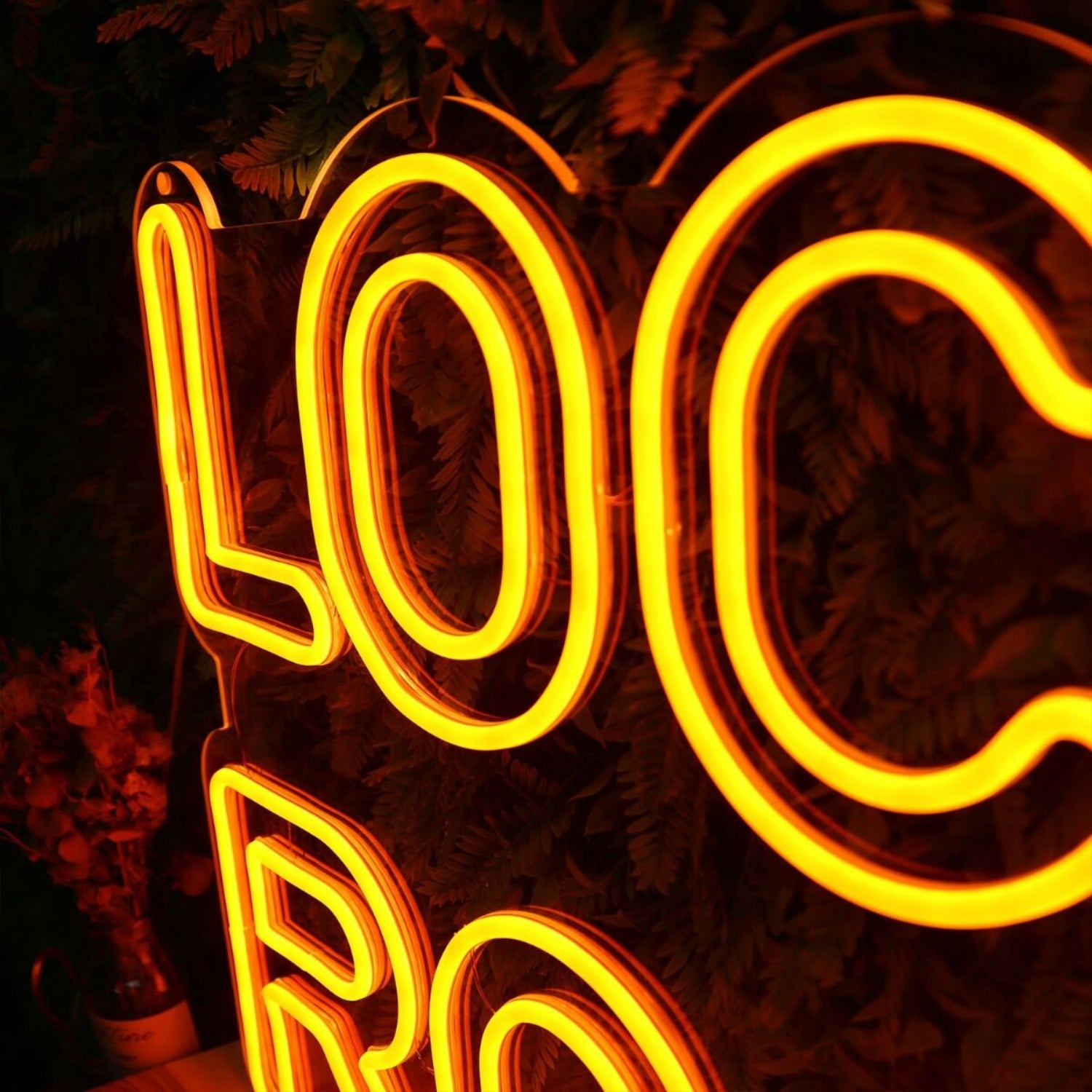 Locker Room Yellow Led Neon Sign | Shineneon
