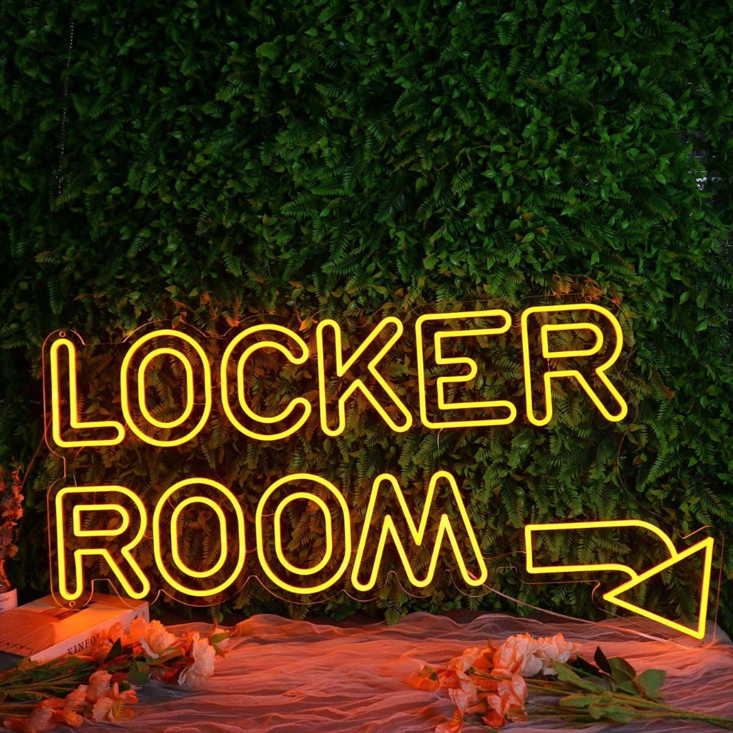 Locker Room Yellow Led Neon Sign | Shineneon