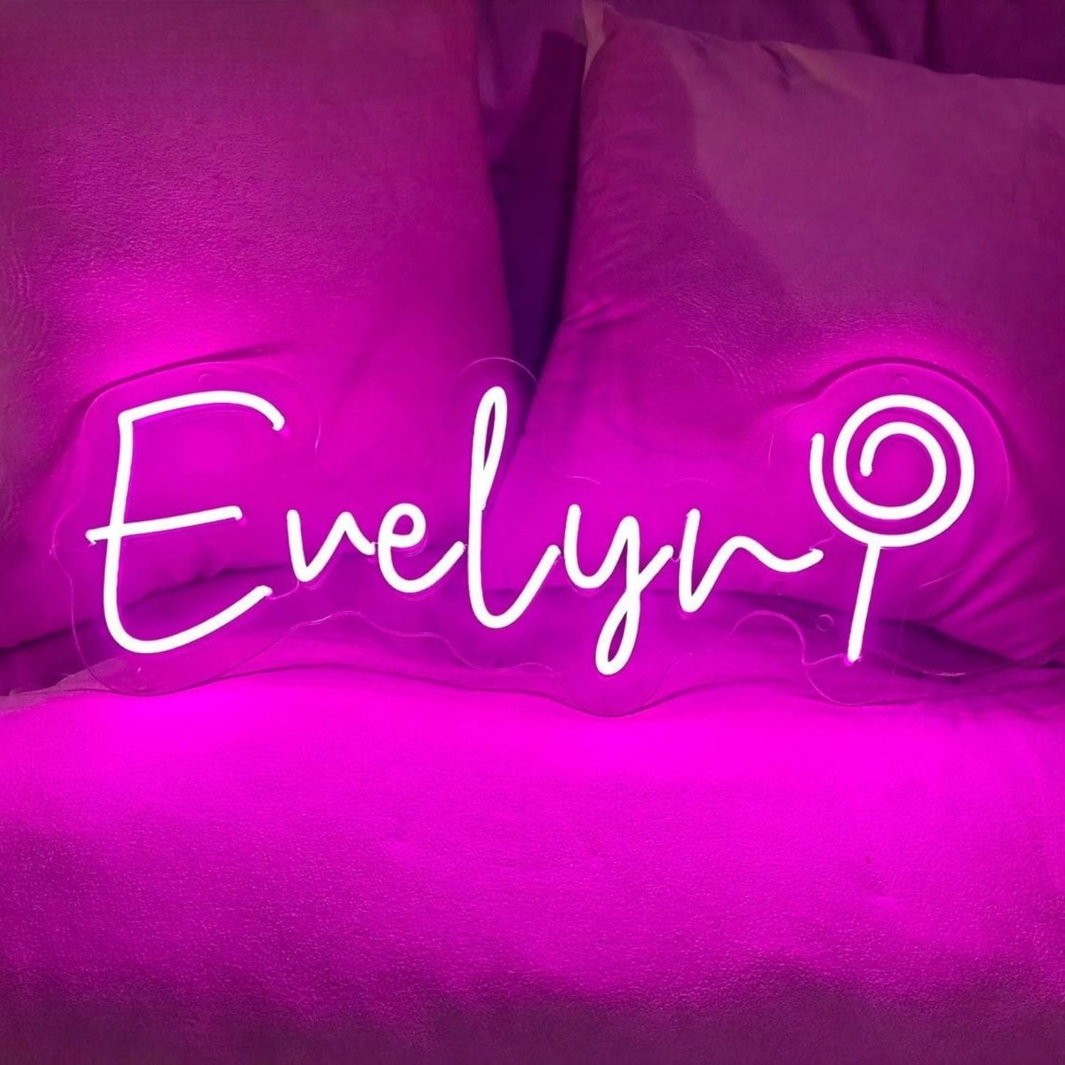 Lollipop Led Neon Sign With Your Kids Name | Shineneon