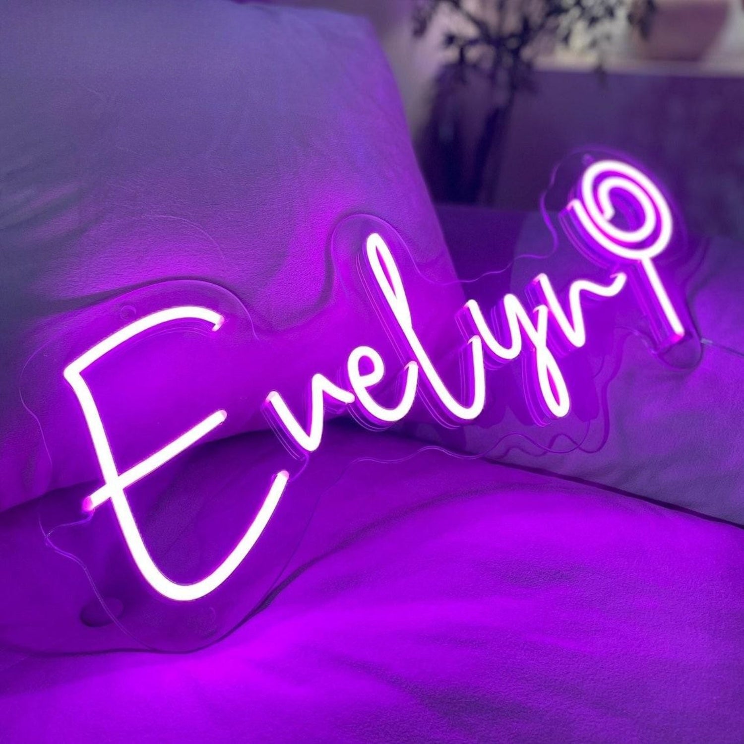 Lollipop Led Neon Sign With Your Kids Name | Shineneon