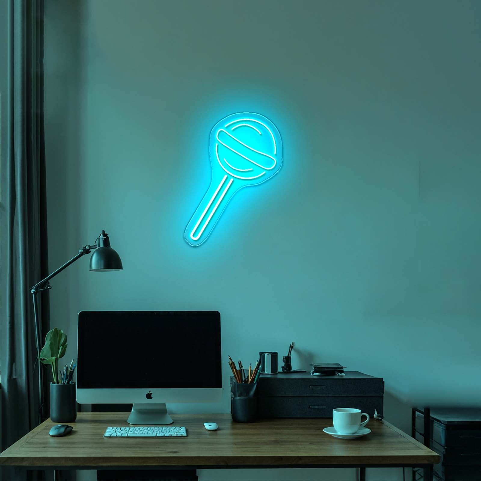 Lollipop Neon Sign Candy Shop Wall Decor Neon Sign For Sale