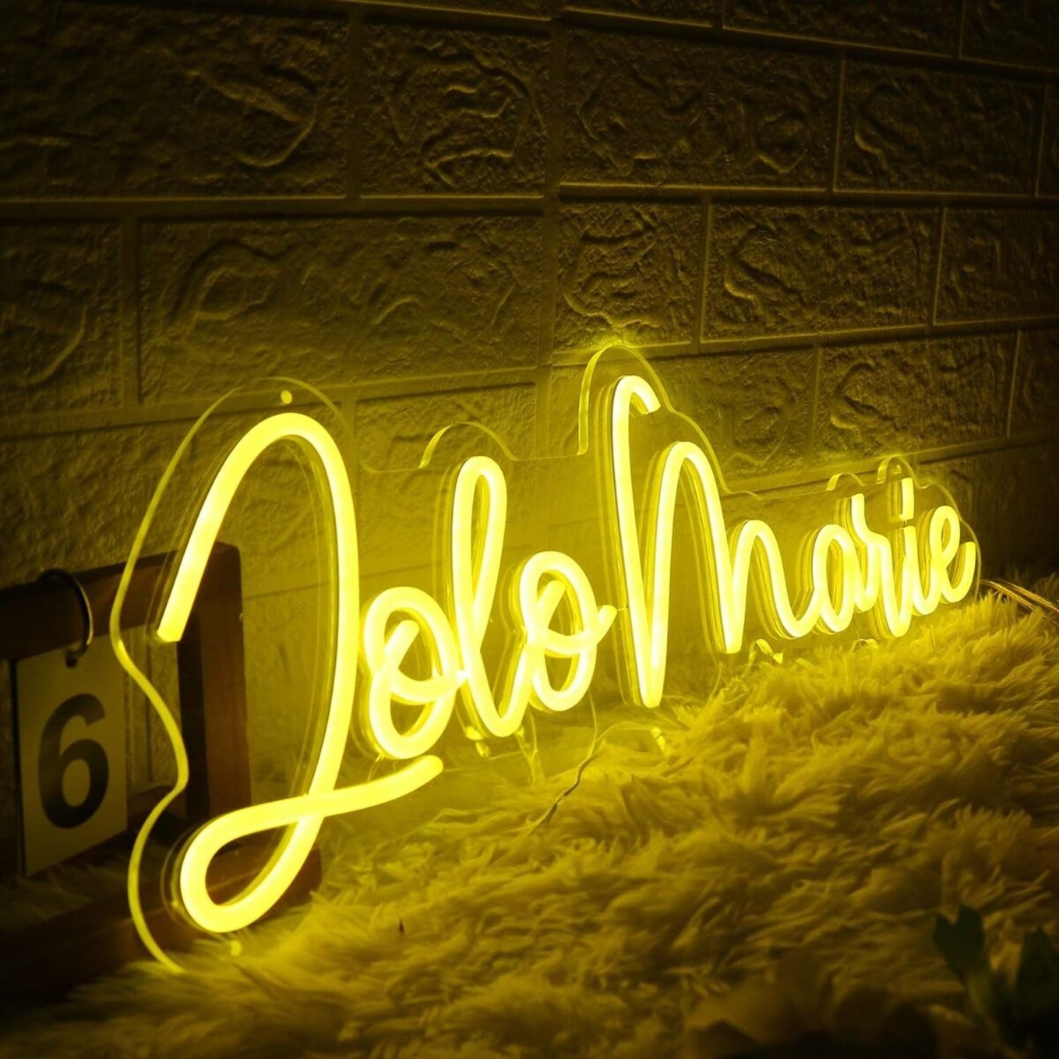 Lolo Marie Yellow Led Neon Sign - Shineneon