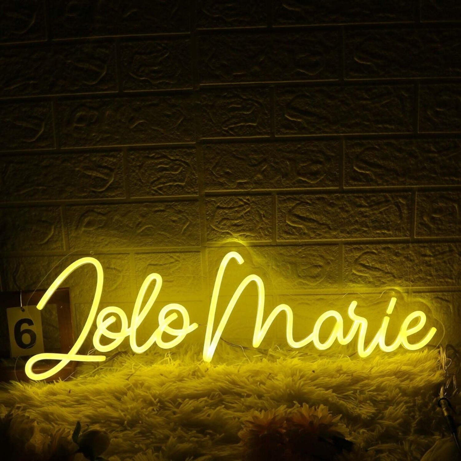 Lolo Marie Yellow Led Neon Sign - Shineneon