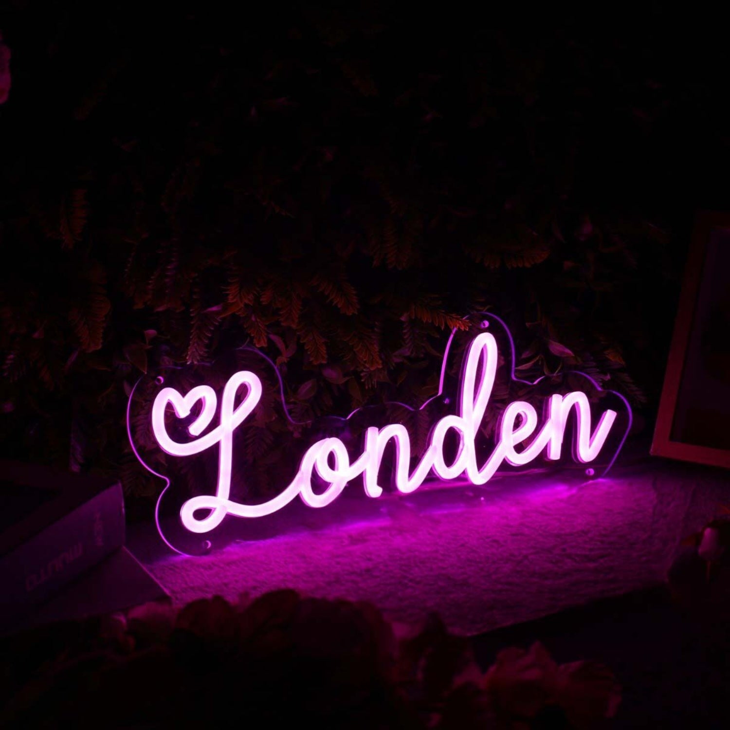 Londen Pink Led Neon Sign - Shineneon