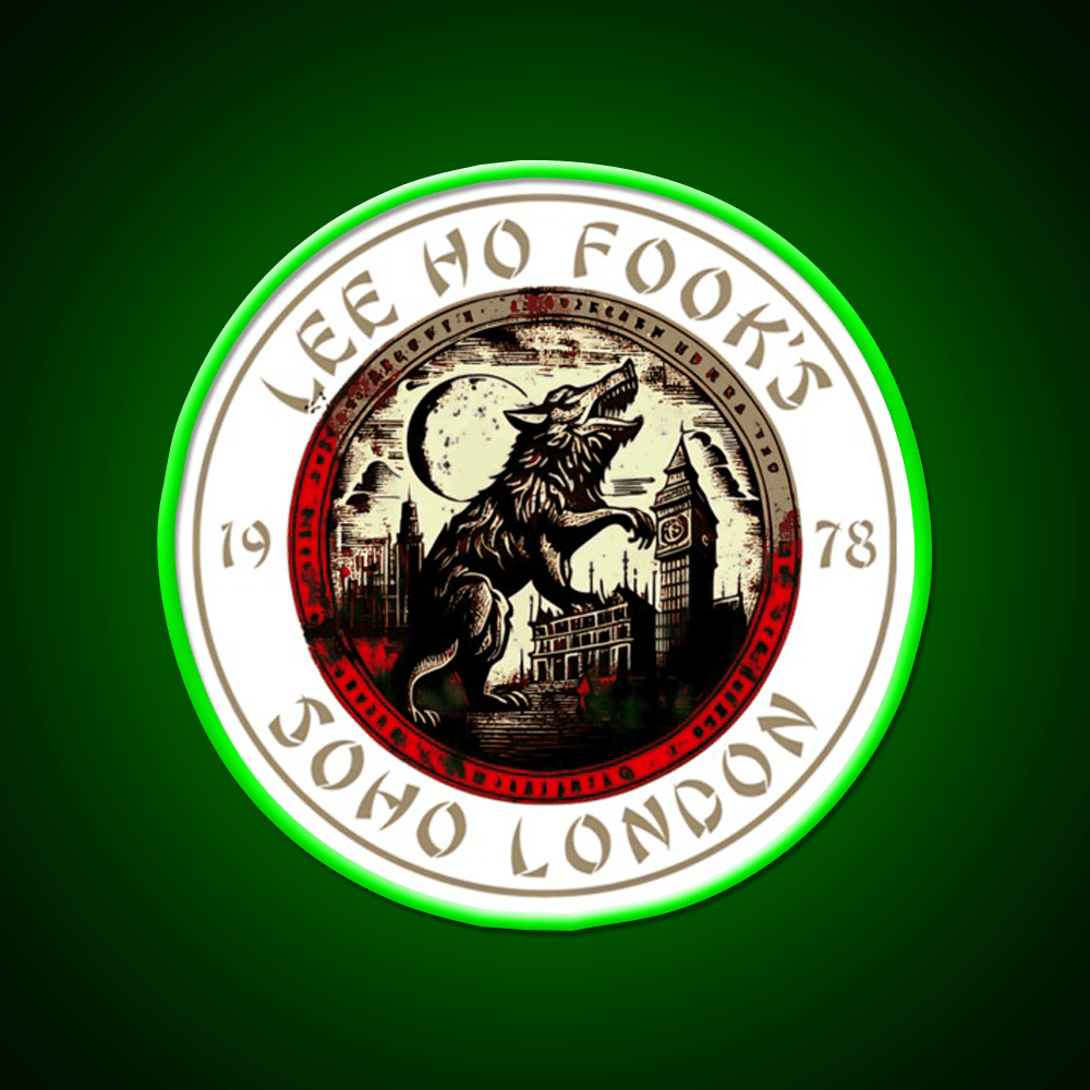 London Food China Style 1978 Asian Cultural Led Neon Sign Rgb Color - Shineneon