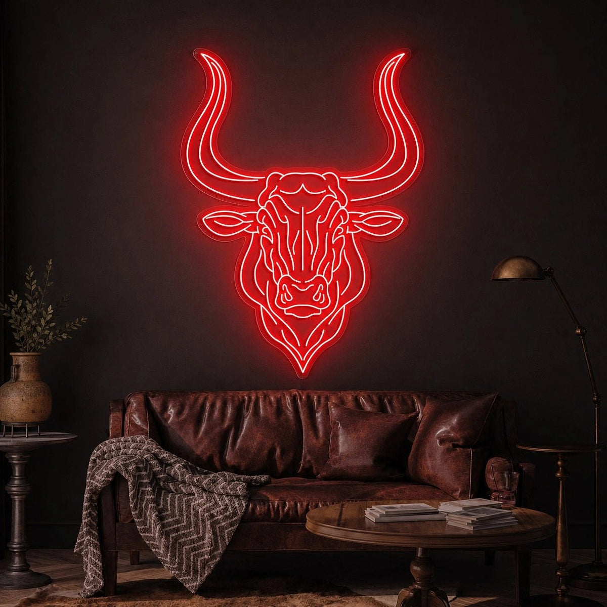 Longhorn Bull LED Neon Sign - Shineneon