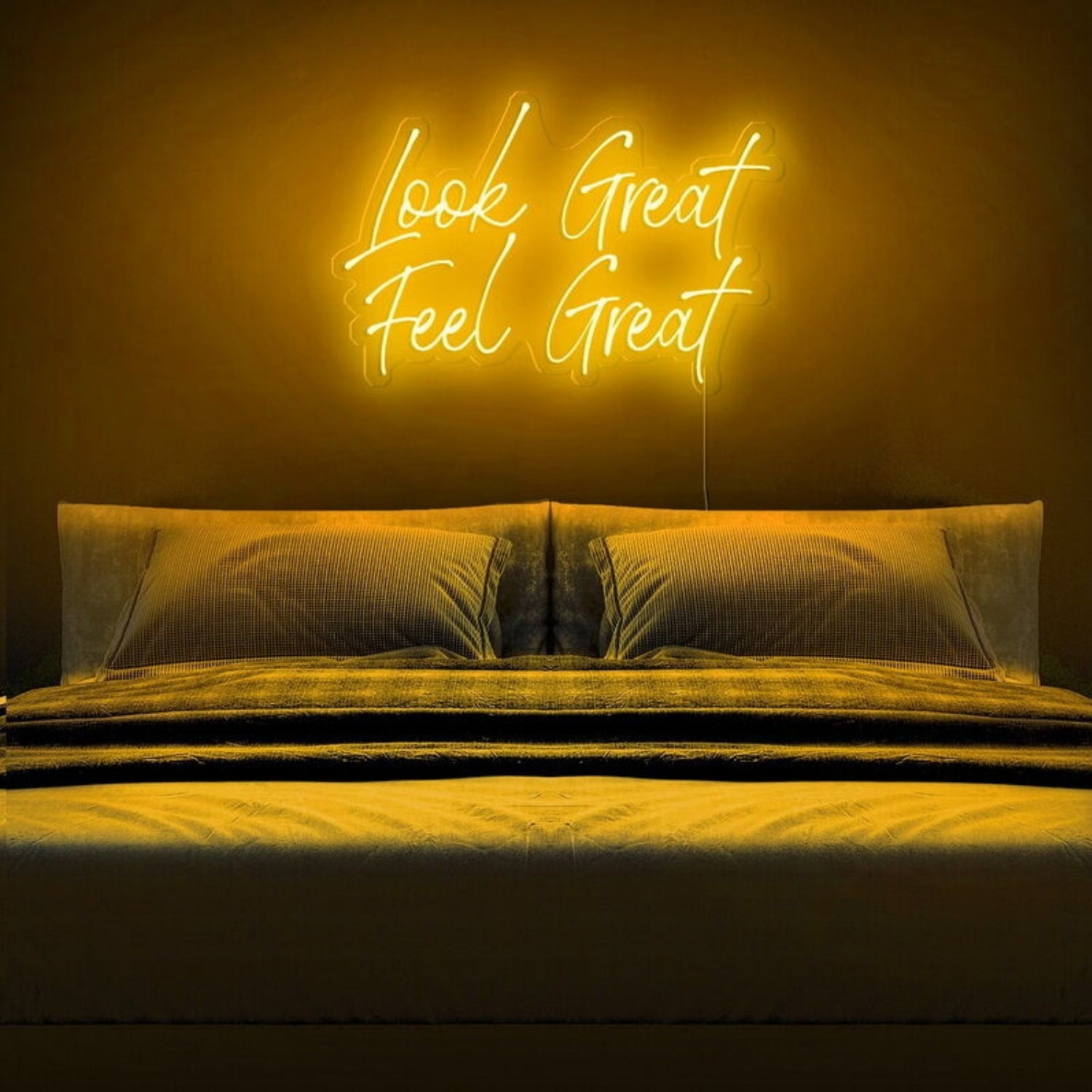 Look Great Feel Great Led Neon Sign Beauty Studios | Shineneon