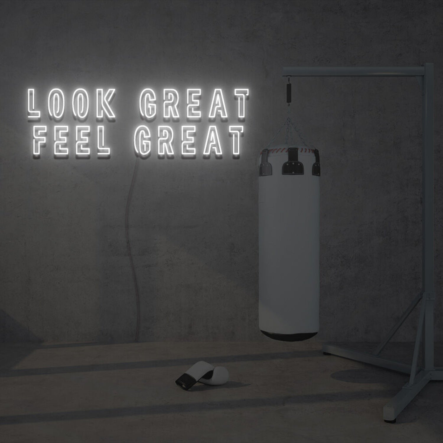 Look Great Feel Great Led Neon Sign Lights Home Party | Shineneon