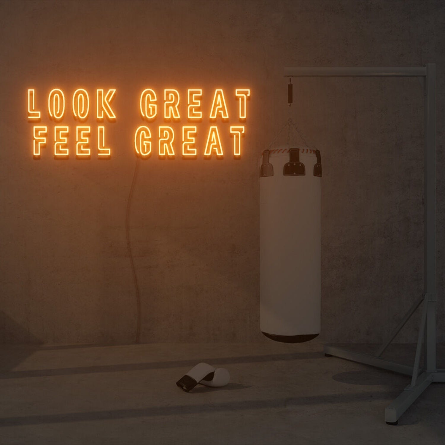 Look Great Feel Great Led Neon Sign Lights Home Party | Shineneon