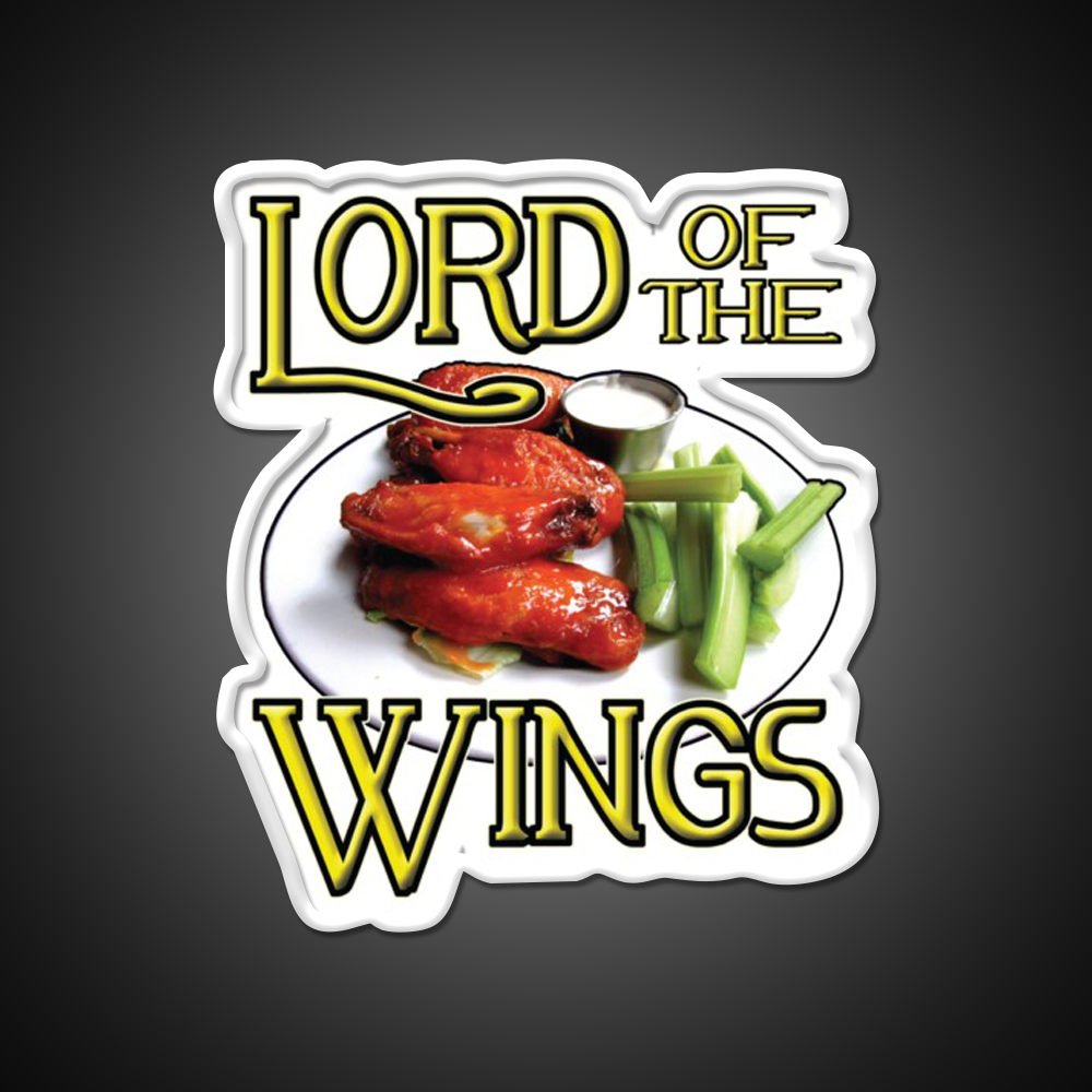 Lord Of The Wings Man Cave Bar Led Neon Sign Rgb Color